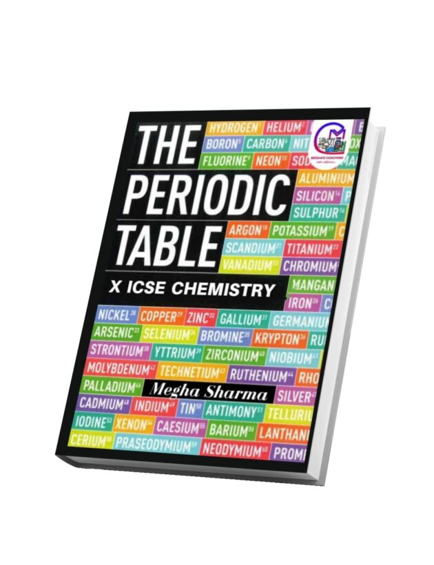 ICSE CLASS 10 CHEMISTRY " THE PERIODIC TABLE "