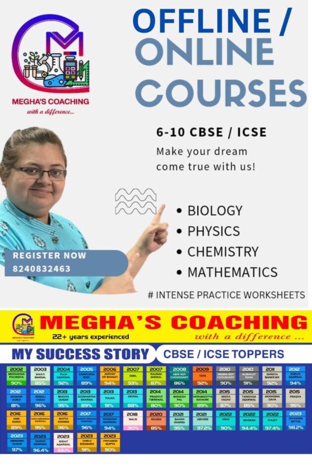 ICSE/ CBSE CLASS 6-10 SCIENCE / MATHS COACHING - Image 2