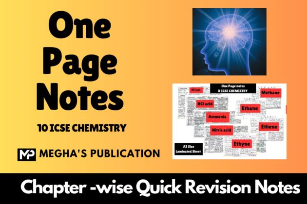 ONE PAGE NOTES X ICSE CHEMISTRY ( PACK OF 12 SHEETS ) - Image 2